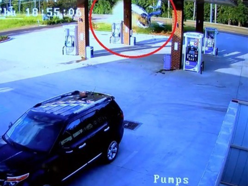 بالفيديو: حادث سير لا يصدق!